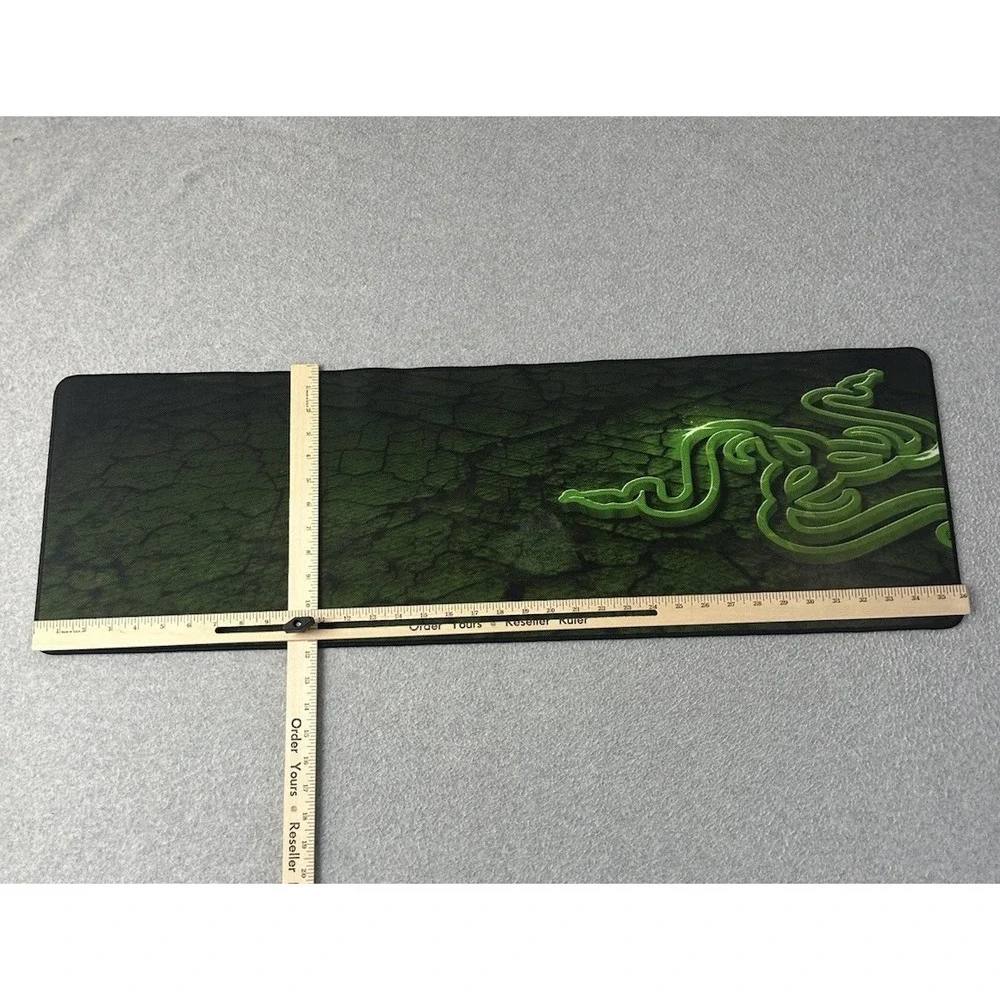Razer Goliathus Fissure Extended Control Cross Ex Mouse Pad Wrist Rest Green